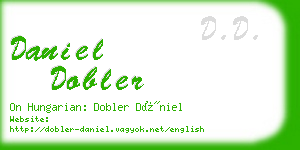 daniel dobler business card